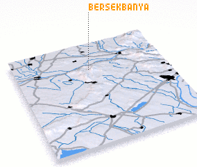 3d view of Bersekbánya