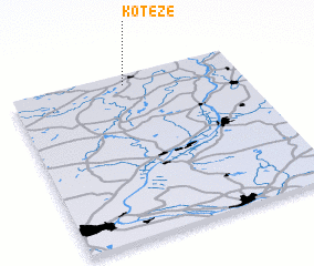 3d view of Koteże