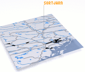 3d view of Sörtjärn