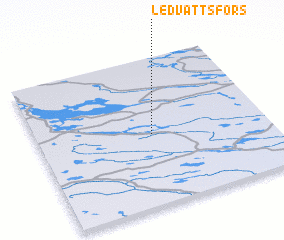 3d view of Ledvattsfors