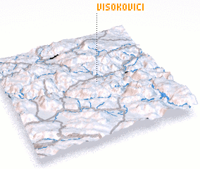 3d view of Visokovići