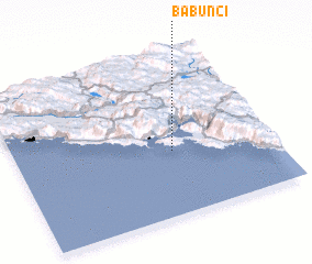 3d view of Babunci