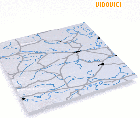 3d view of Vidovići