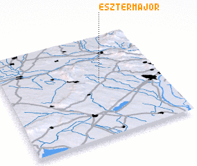 3d view of Esztermajor