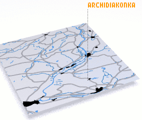 3d view of Archidiakonka