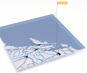 3d view of Örvik