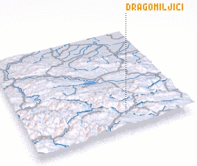 3d view of Dragomiljići