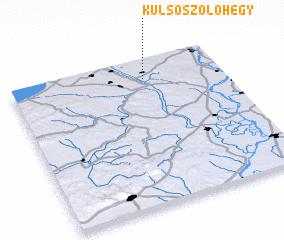 3d view of Külsőszőlőhegy