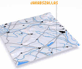 3d view of Jakabszállás