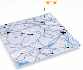 3d view of Bicske