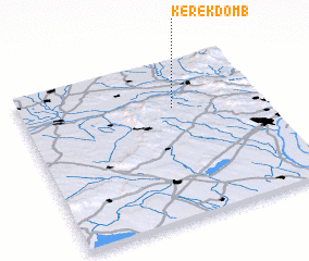 3d view of Kerekdomb