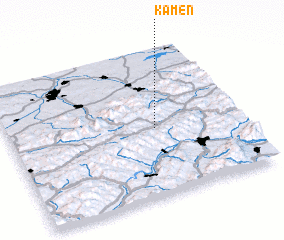 3d view of Kameň