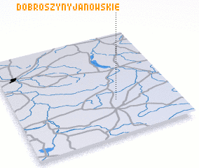 3d view of Dobroszyny Janowskie