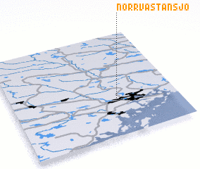 3d view of Norrvästansjö