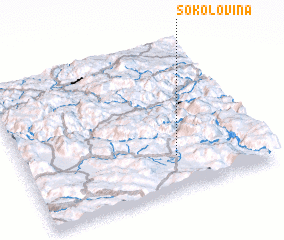 3d view of Sokolovina