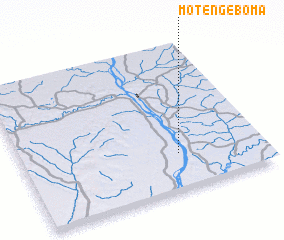 3d view of Motenge-Boma