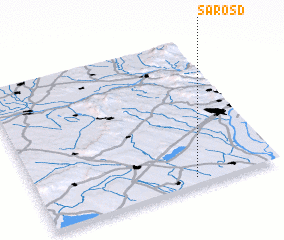 3d view of Sárosd