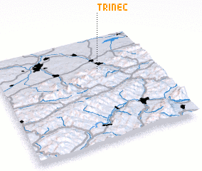 3d view of Třinec