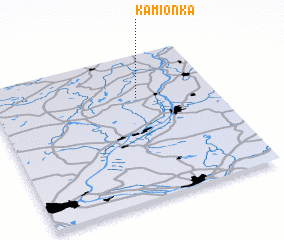 3d view of Kamionka