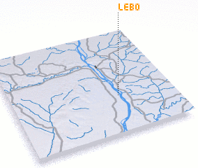 3d view of Lebo