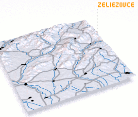 3d view of Želiezovce