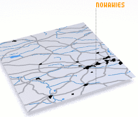 3d view of Nowa Wieś