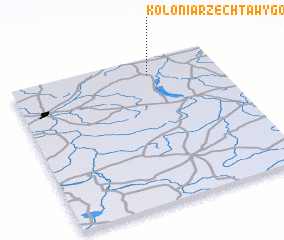 3d view of Kolonia Rzechta Wygoda