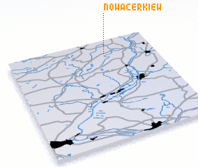 3d view of Nowa Cerkiew