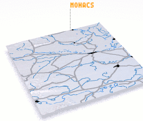 3d view of Mohács