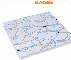 3d view of Alsókanda