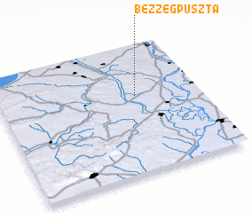 3d view of Bezzegpuszta