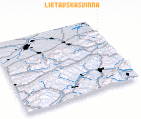 3d view of Lietavská Svinná