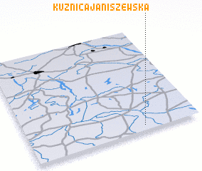 3d view of Kuźnica Janiszewska