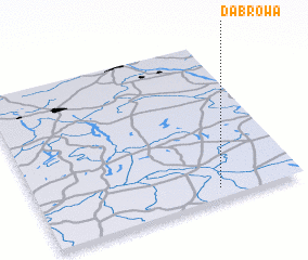 3d view of Dąbrowa