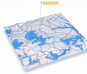 3d view of Tounkoul