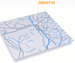 3d view of Zaboutou