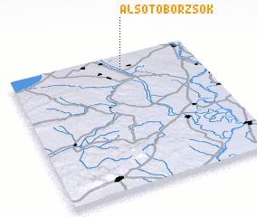 3d view of Alsótöbörzsök