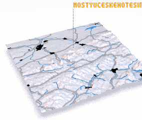 3d view of Mosty u Českého Těšína