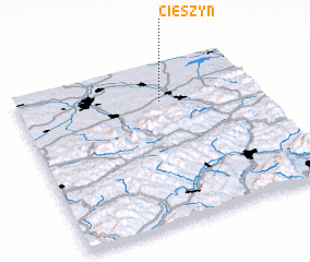 3d view of Cieszyn