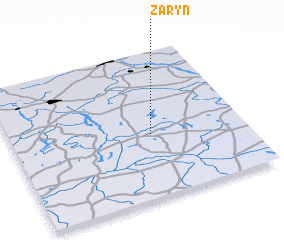 3d view of Zaryń