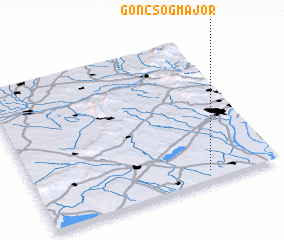 3d view of Göncsögmajor