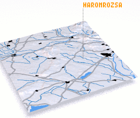 3d view of Háromrózsa