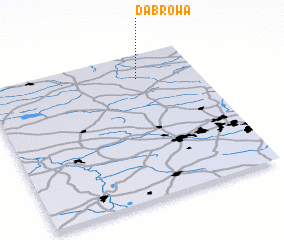 3d view of Dąbrowa