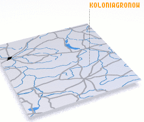 3d view of Kolonia Gronów