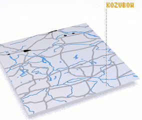 3d view of Kozubów