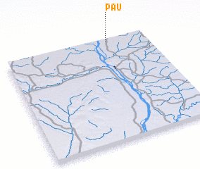 3d view of Pau