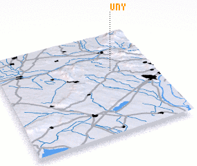 3d view of Úny