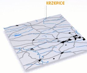 3d view of Krzepice