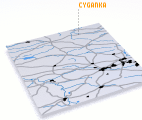 3d view of Cyganka