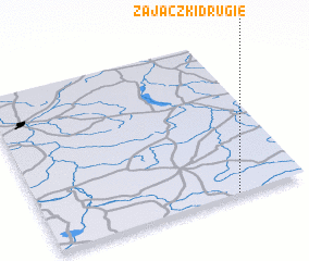 3d view of Zajączki Drugie